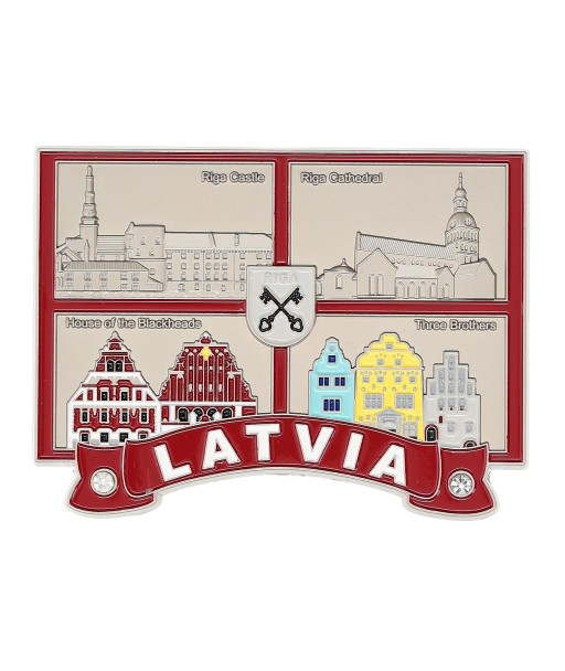 Latvijas magnēts ar slavenākajiem Rīgas objektiem